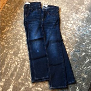 Abercrombie kids boys jeans - 2 pair, 11/12 slim